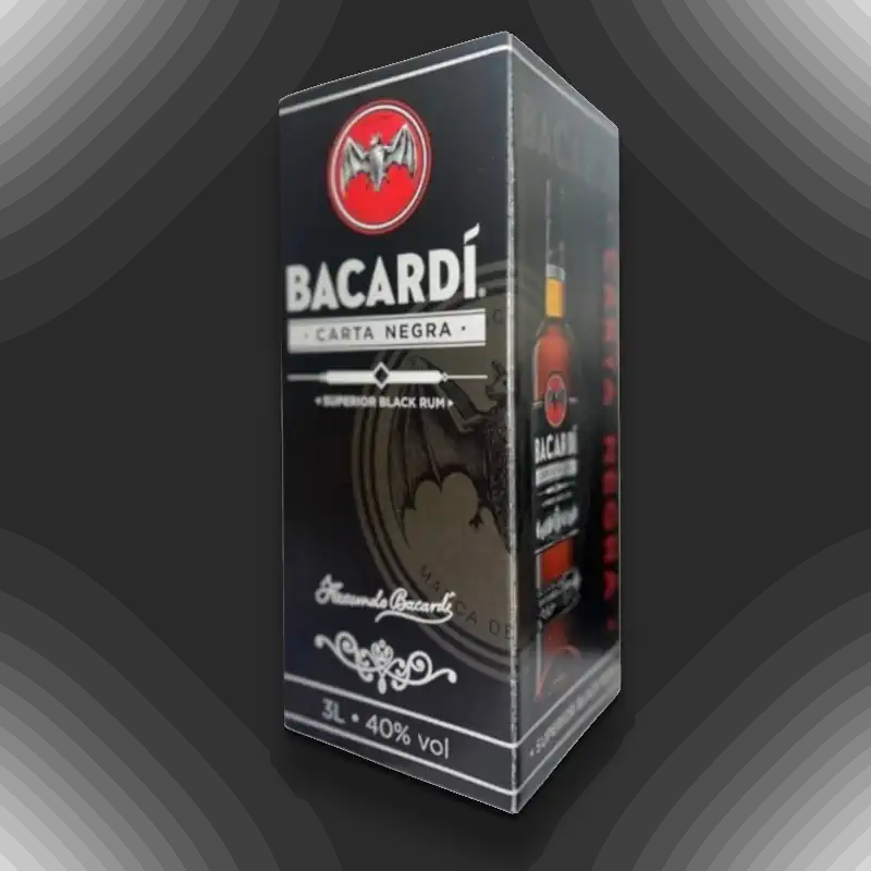 Ром Bacardi чорний 3л (тетрапак)